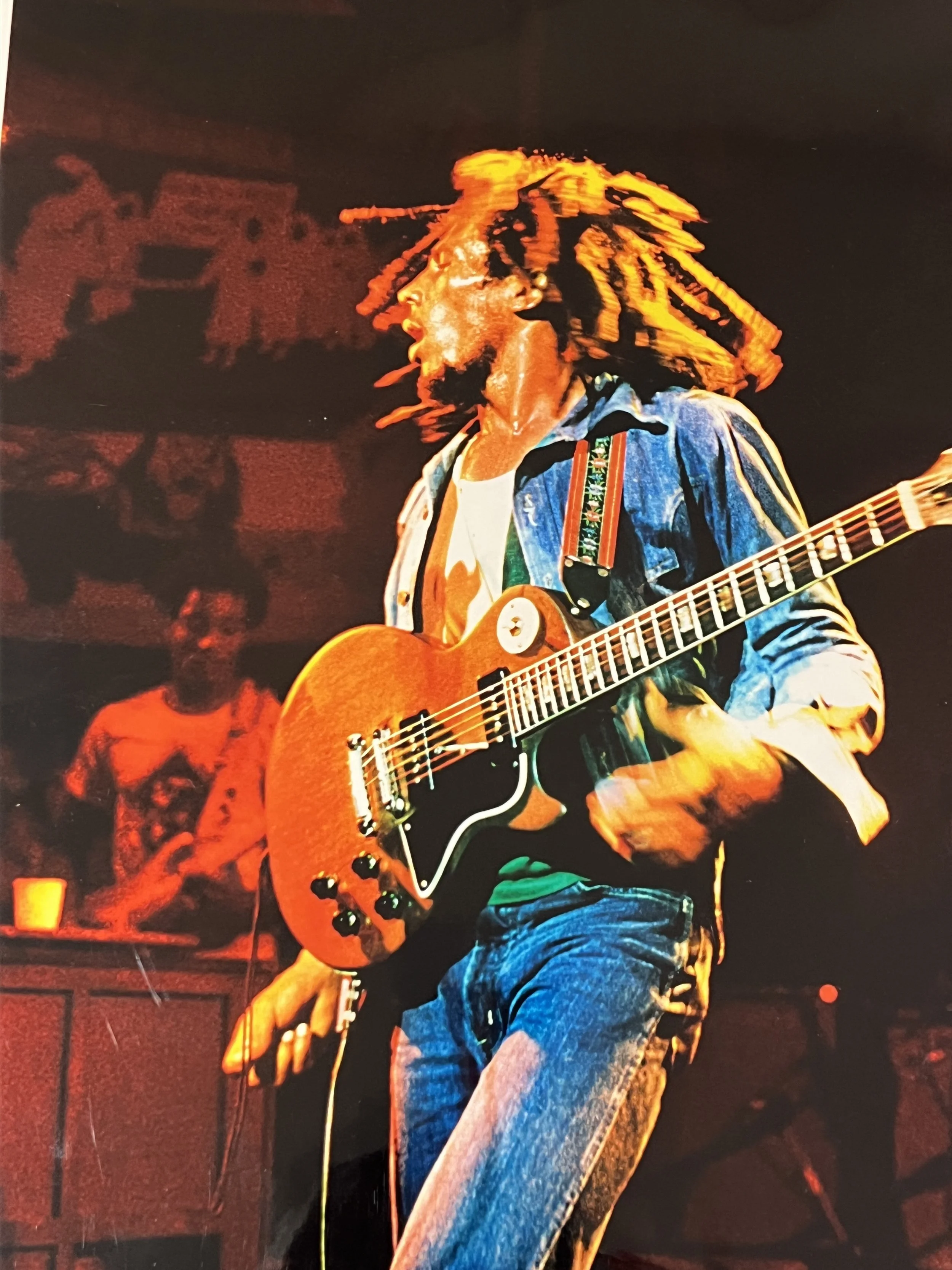 BOB MARLEY July 18 1975 Lyceum London Dennis Morris signed Photo